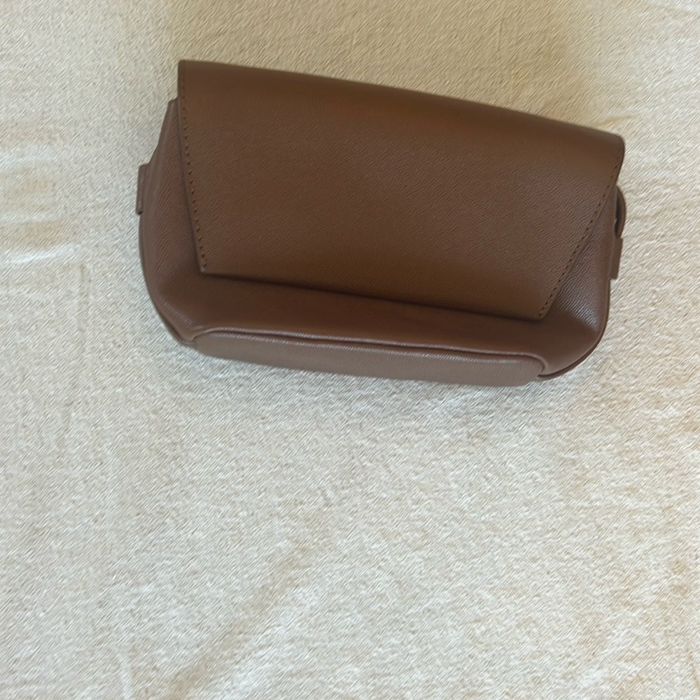 Marimekko Brown Leather mini handbag